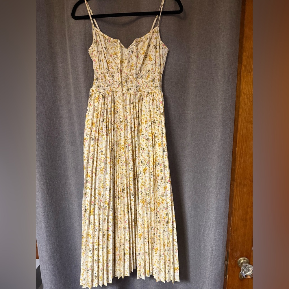 J Crew Floral Print Maxi Dress size 8 NWT